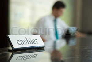 Hotel cashier